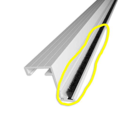 Wool Pile Replacement Z-Bar/Astragal