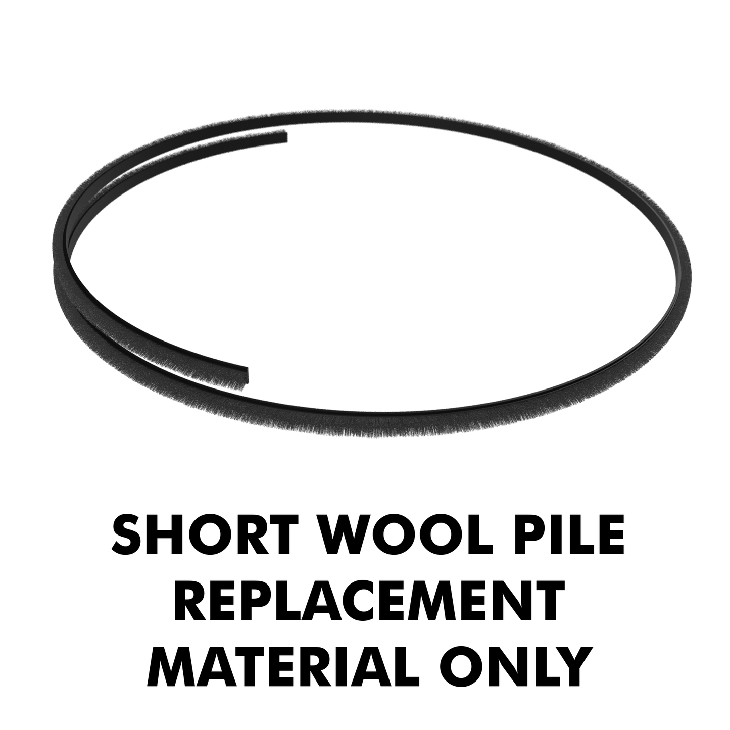 Wool Pile Replacement Z-Bar/Astragal